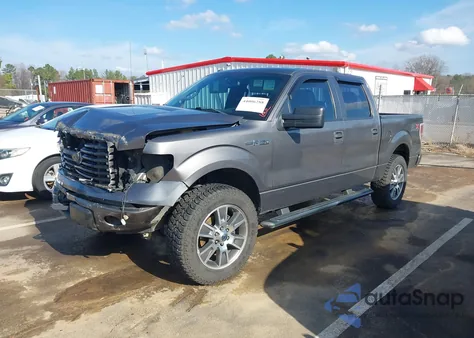2014 Ford F-150 Stx из США, поврежденный, VIN 1FTFW1EF9EFB56523